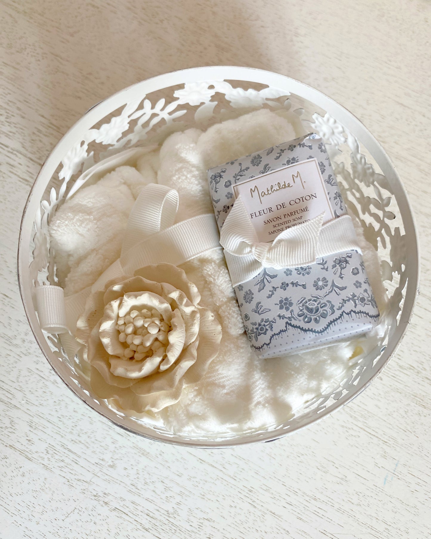 Coffret l'art du bain parfumé voile de parfum