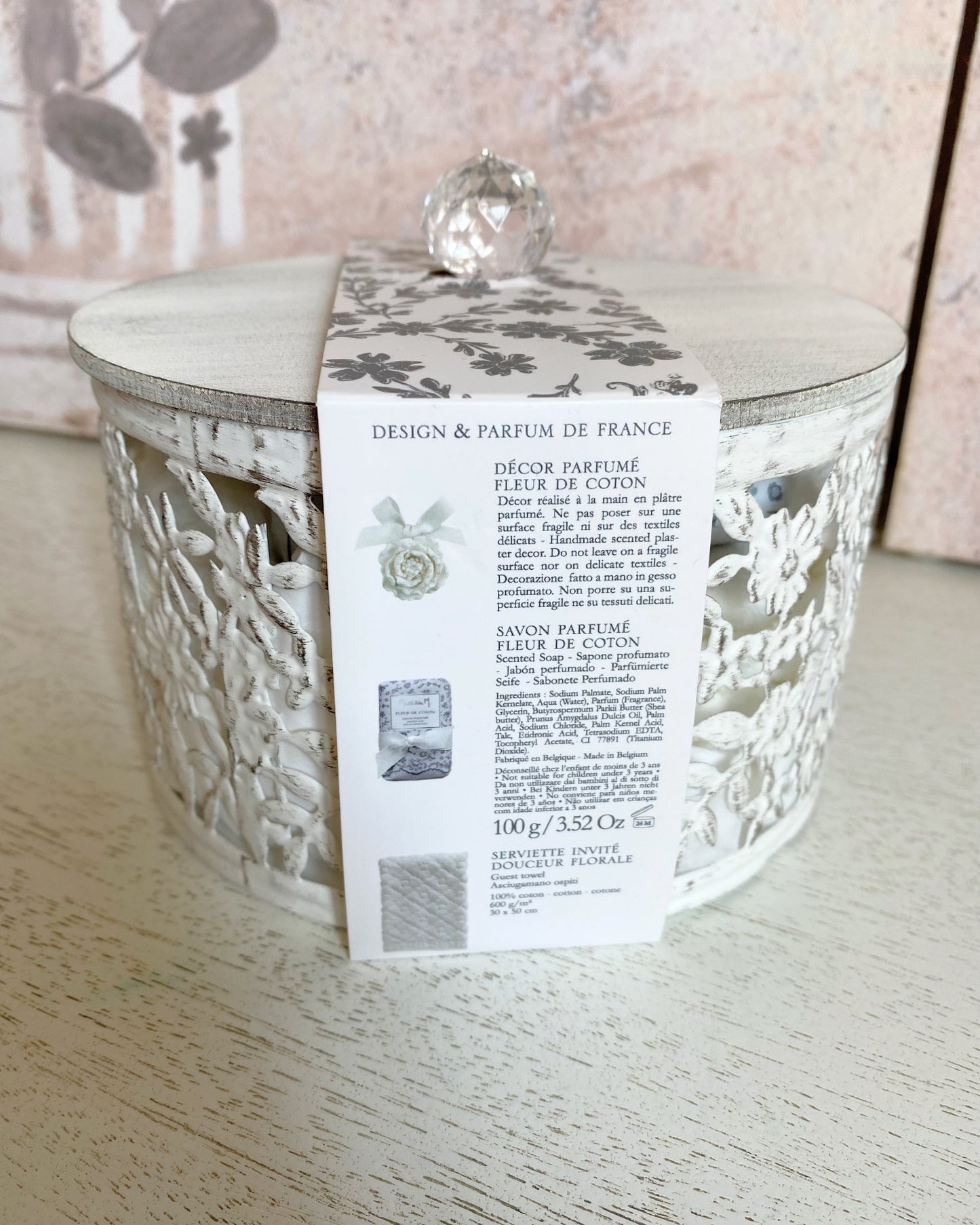 Coffret l'art du bain parfumé voile de parfum