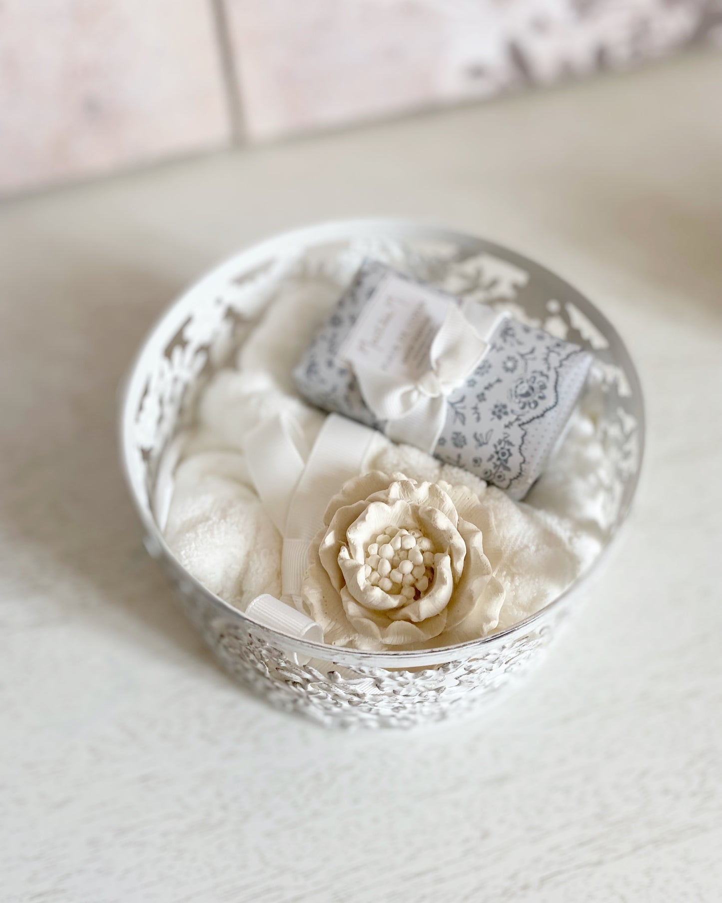 Coffret l'art du bain parfumé voile de parfum