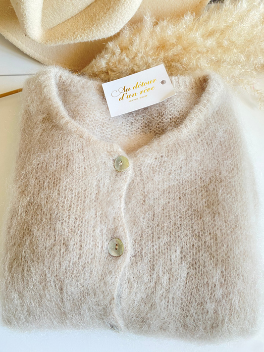 Gilet Constance Beige