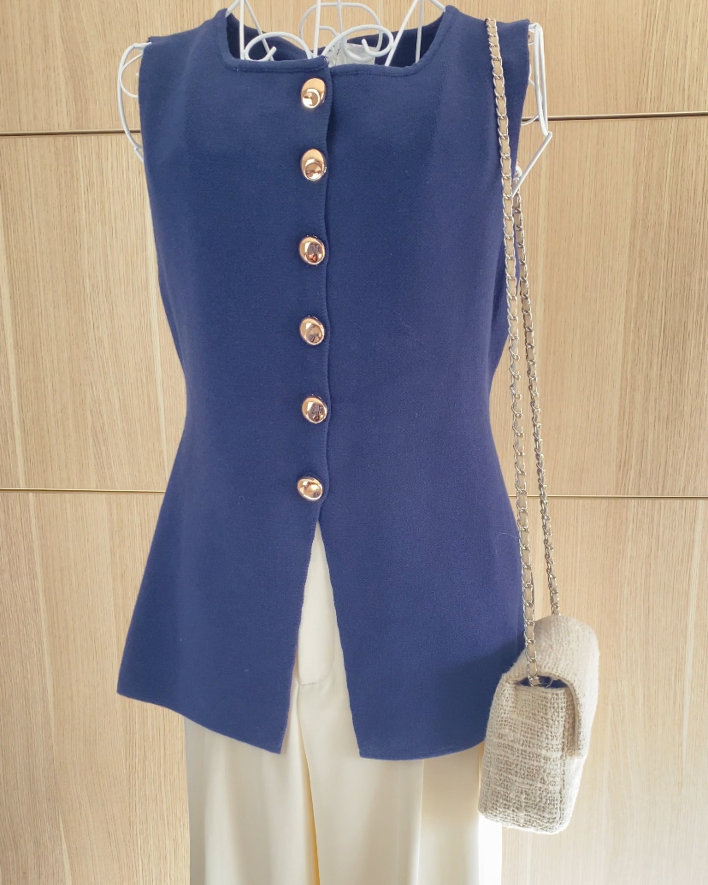 Gilet Inès Bleu Marine