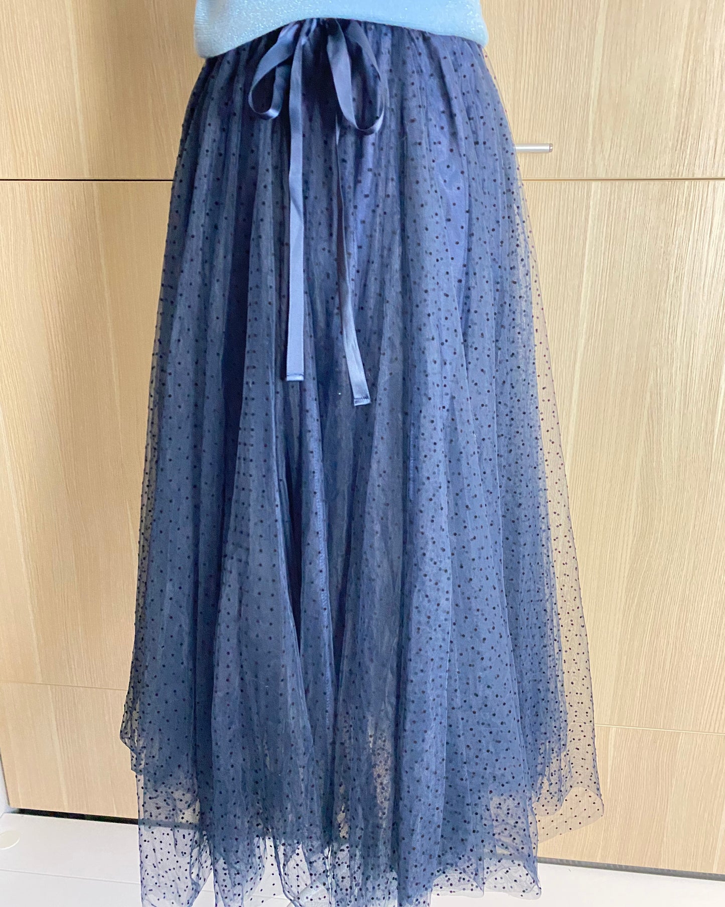 Jupe Tulle Bleu Marine