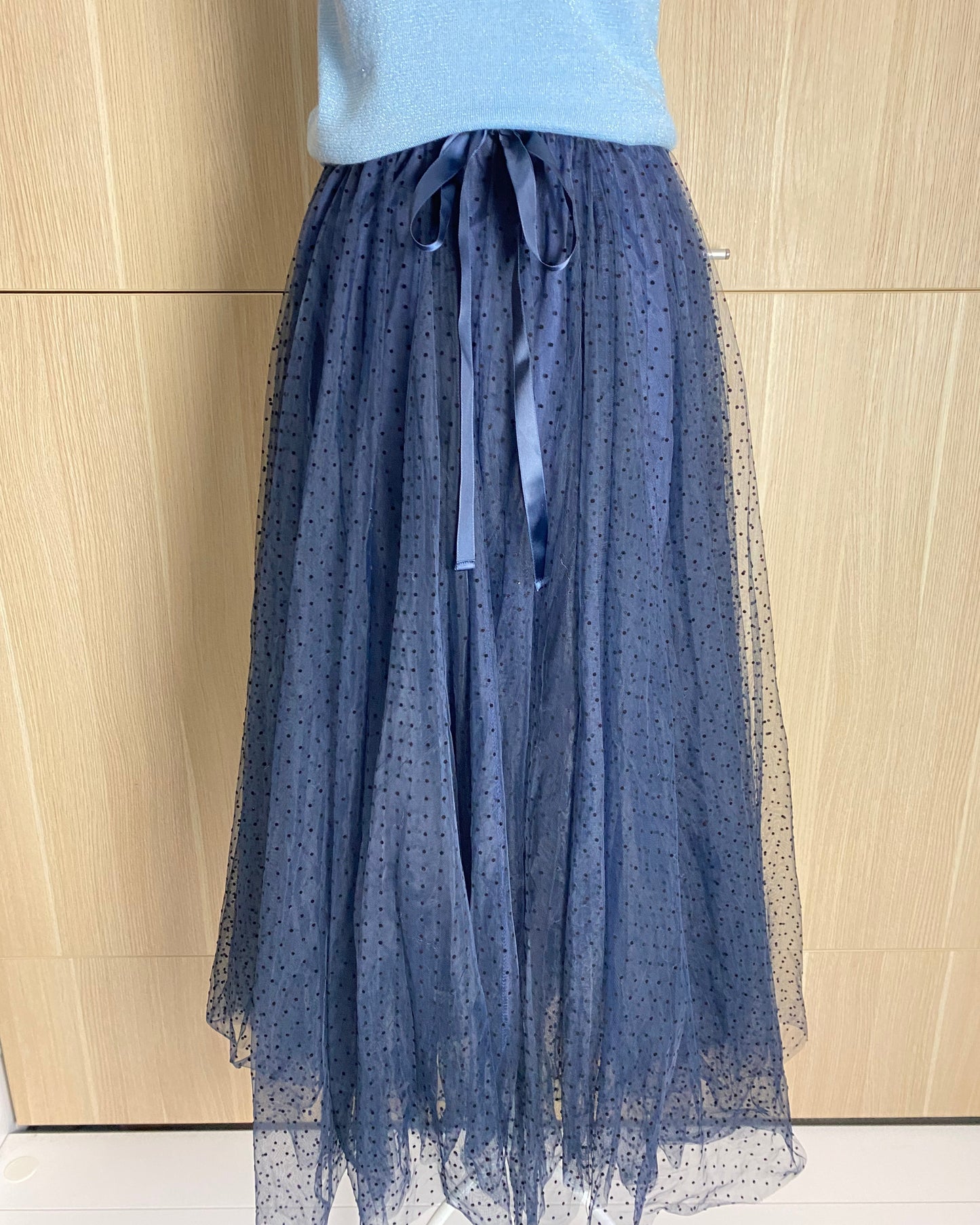 Jupe Tulle Bleu Marine
