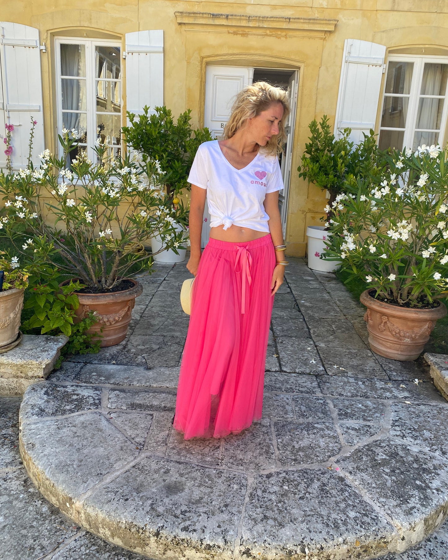 Jupe Tulle Rose