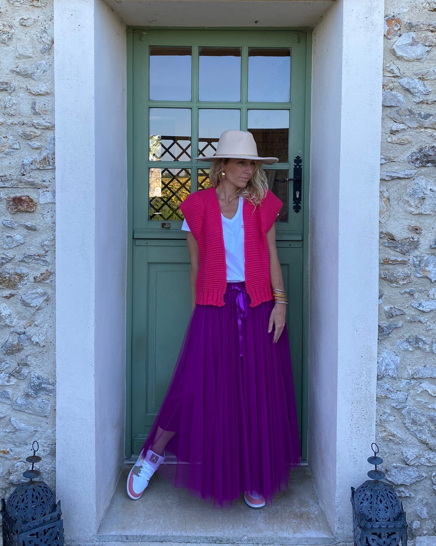 Jupe Tulle Violette