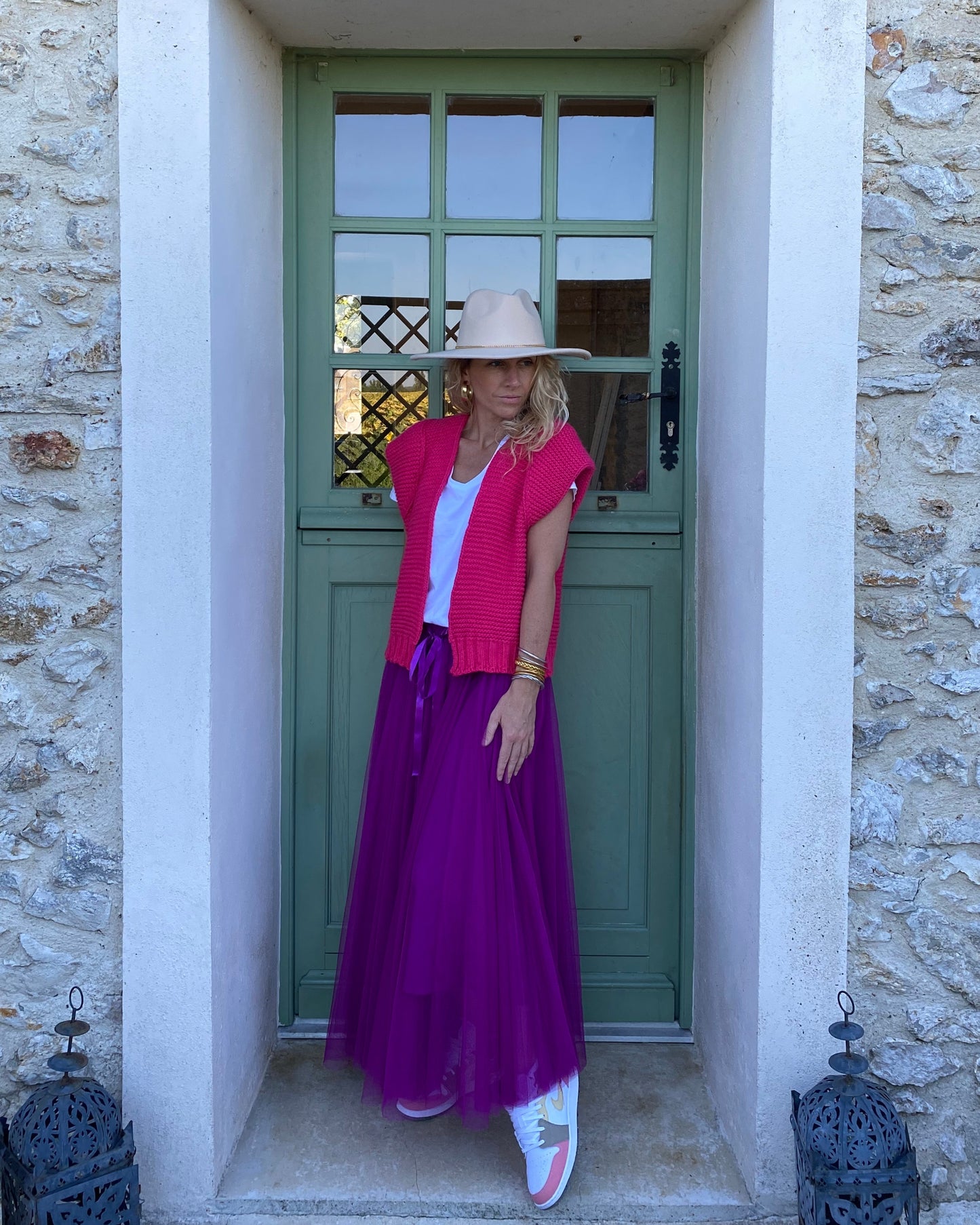 Jupe Tulle Violette