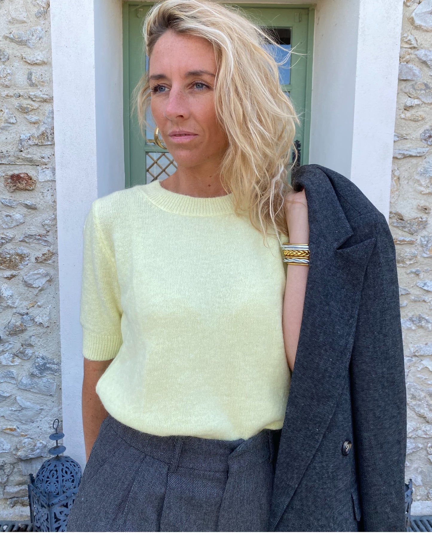 Pull Léna Jaune