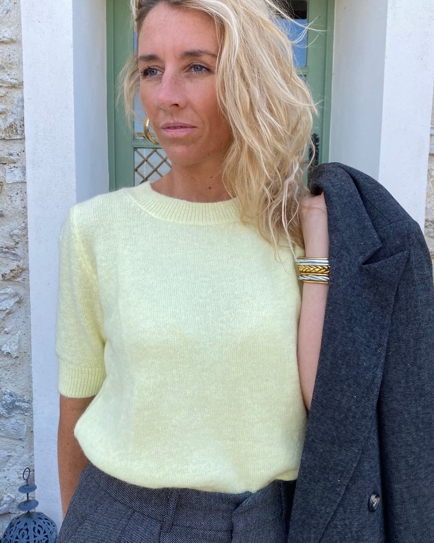 Pull Léna Jaune