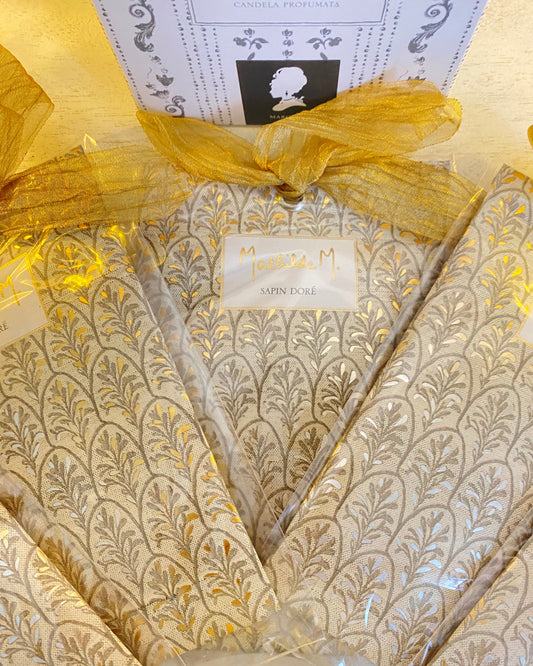 Sachet Parfumé Sapin Doré
