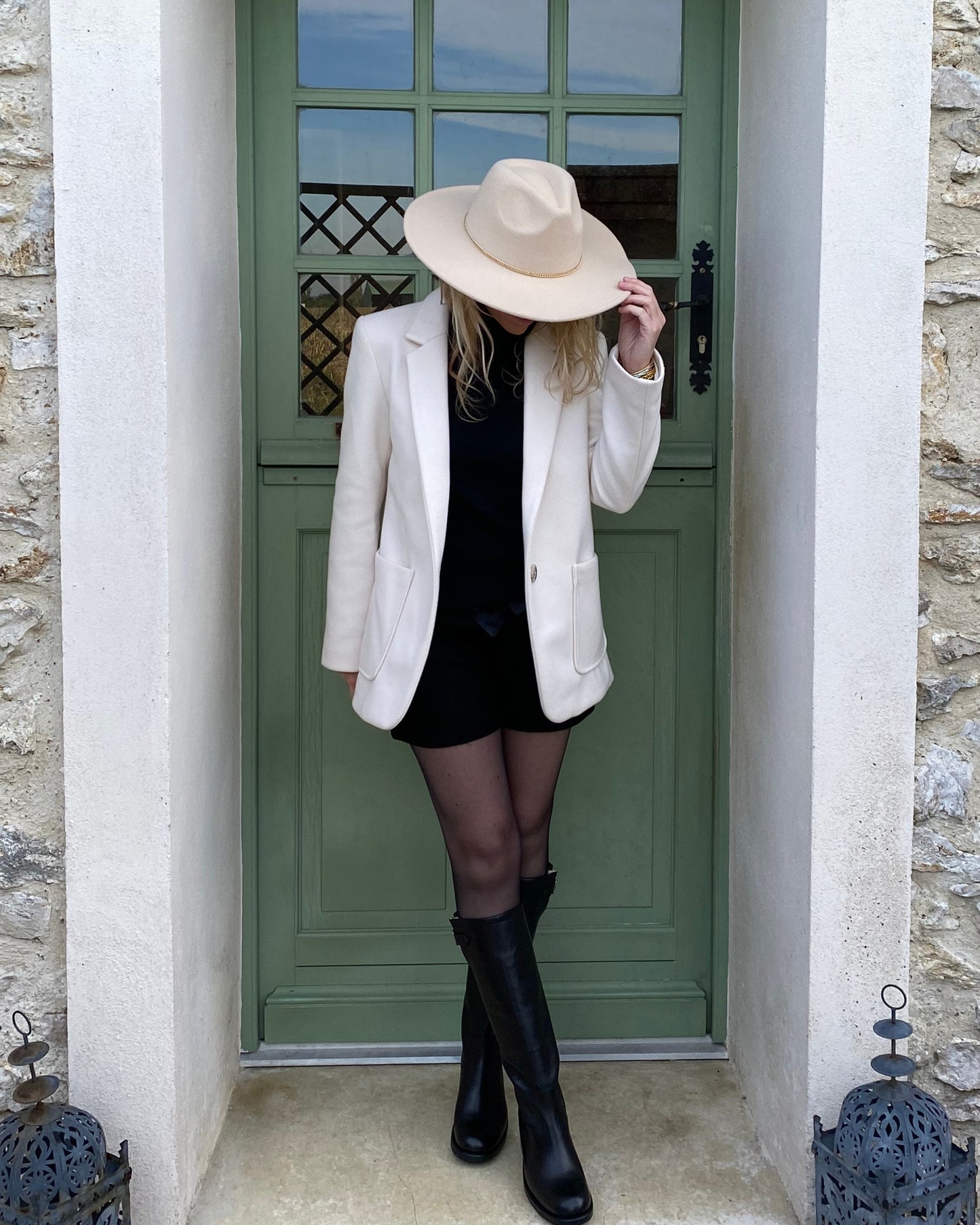 Veste Créme Laine