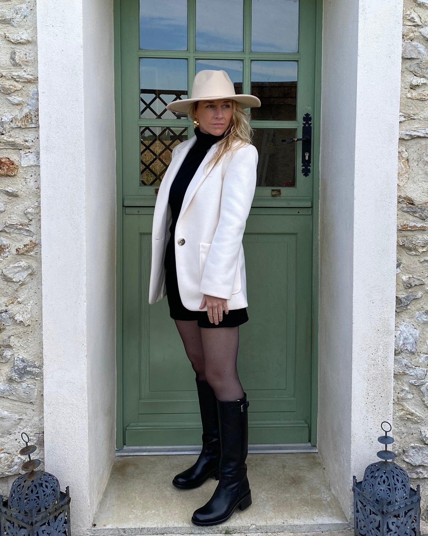 Veste Créme Laine