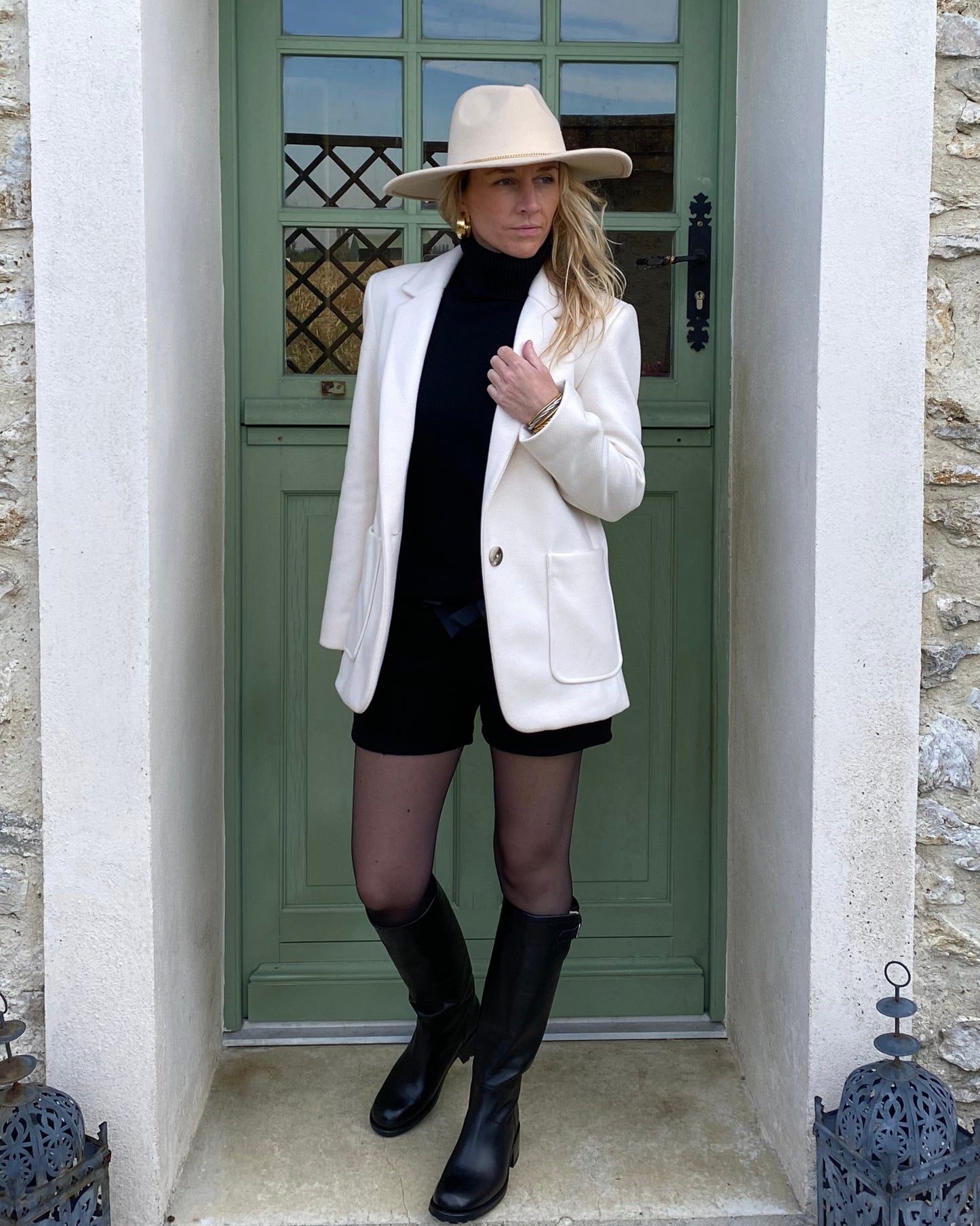 Veste Créme Laine