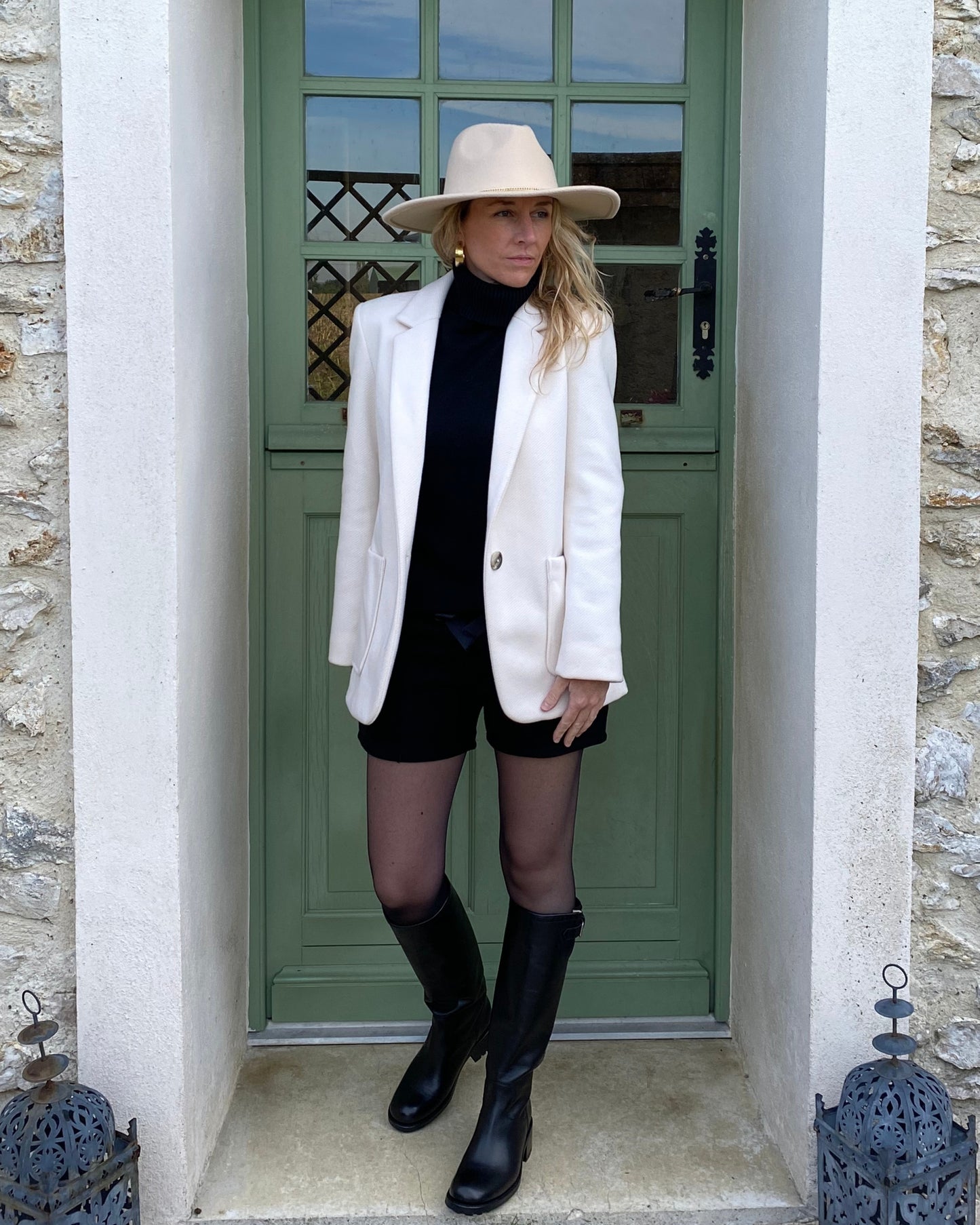 Veste Créme Laine