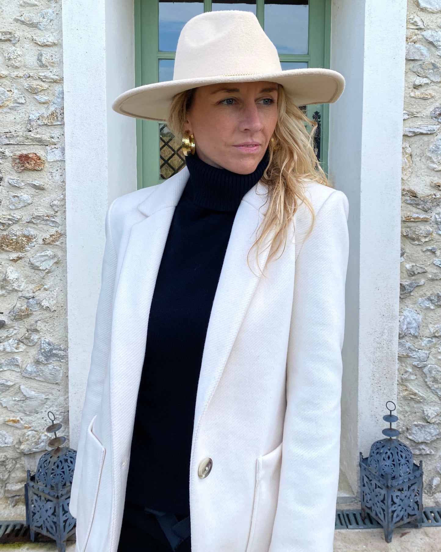 Veste Créme Laine