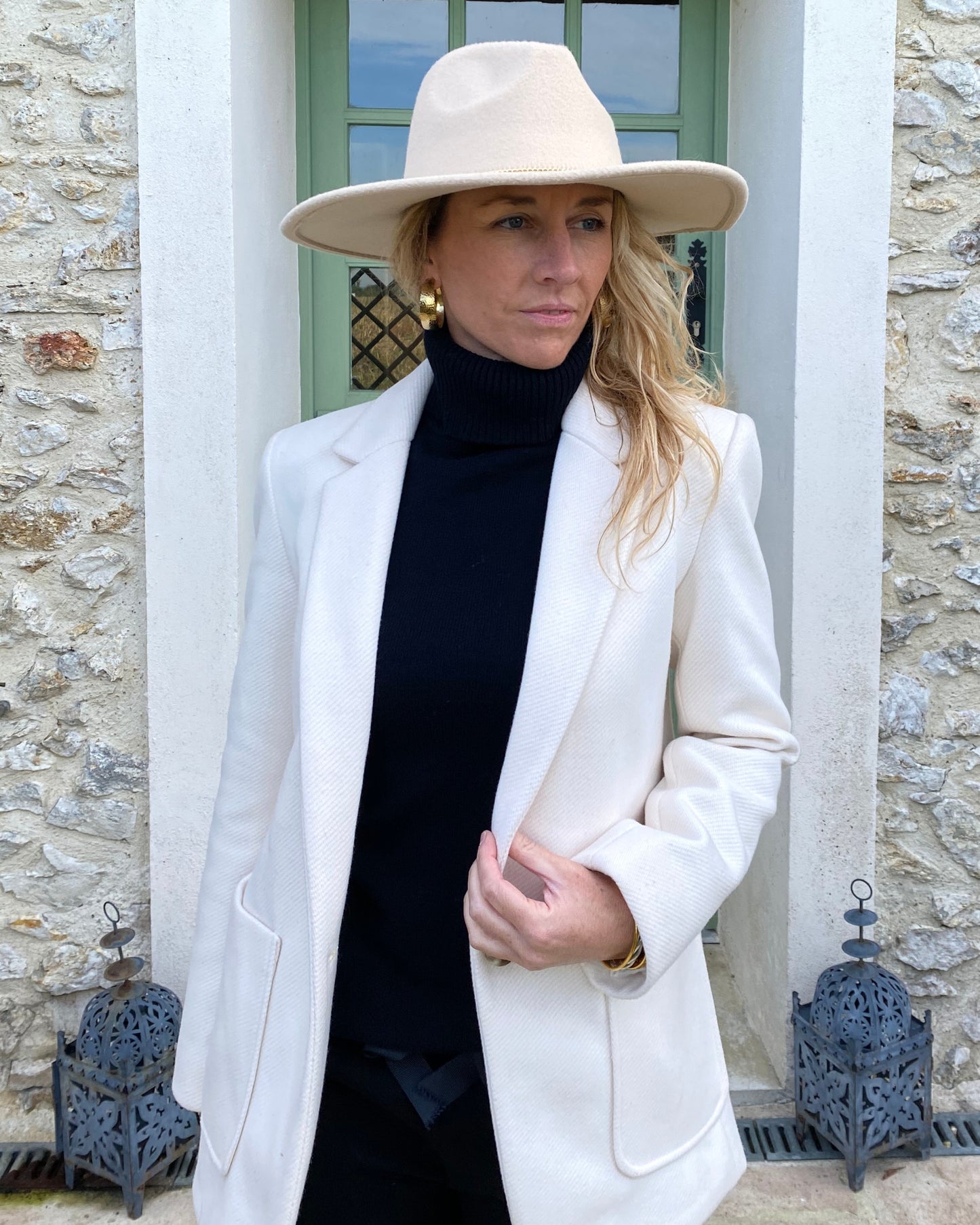 Veste Créme Laine
