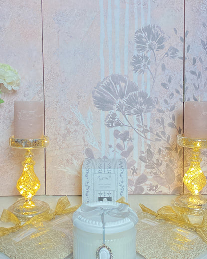 BOUGIE PARFUMÉE ÉLÉGANTE