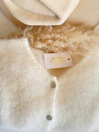 Gilet Constance Écru