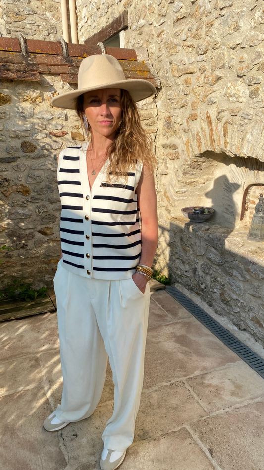Gilet Marin sans manches