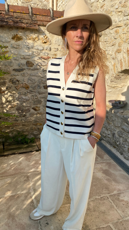 Gilet Marin sans manches