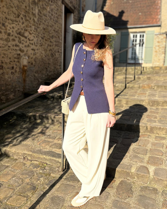 Gilet Inès Bleu Marine