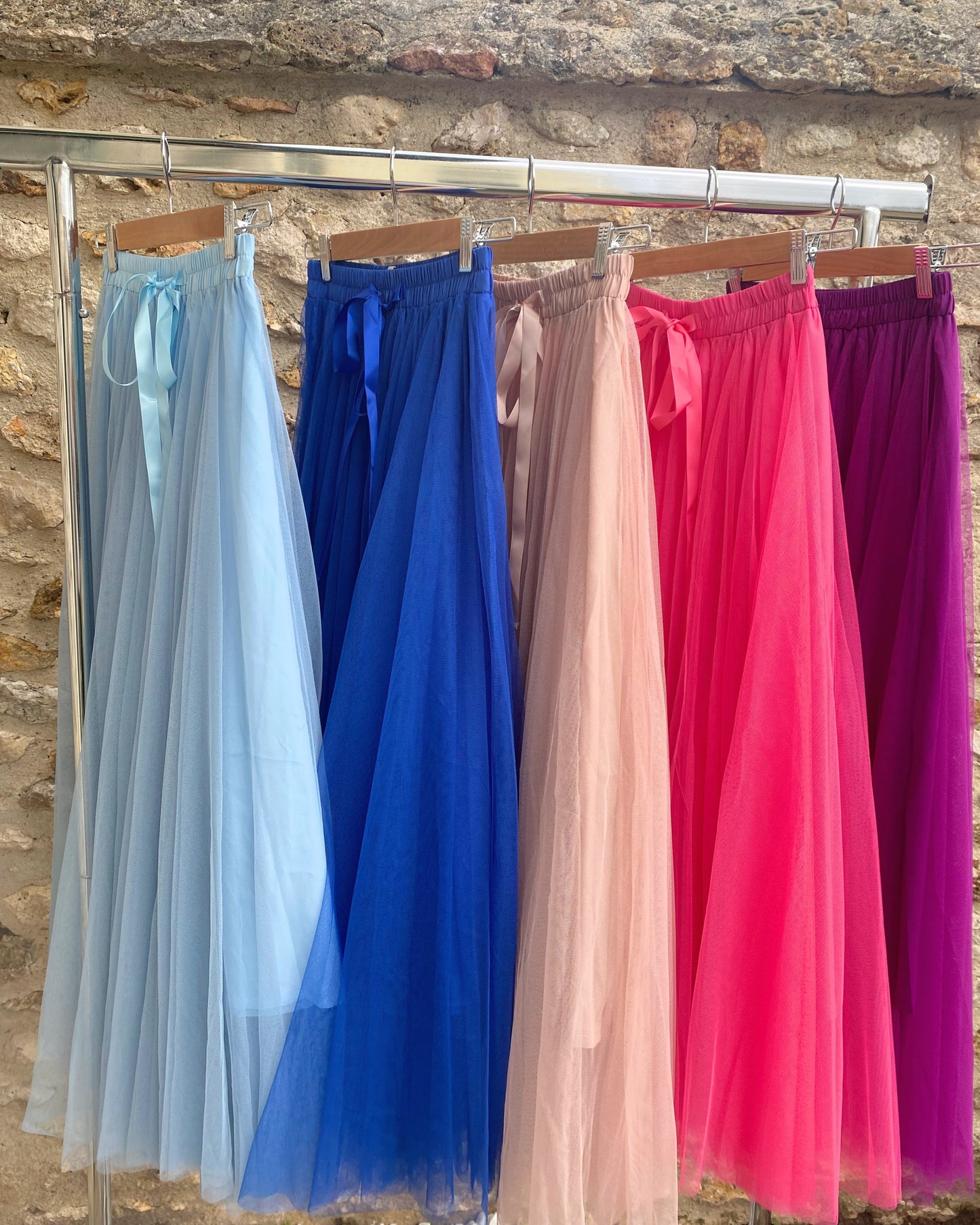 Jupe Tulle Bleu Ciel