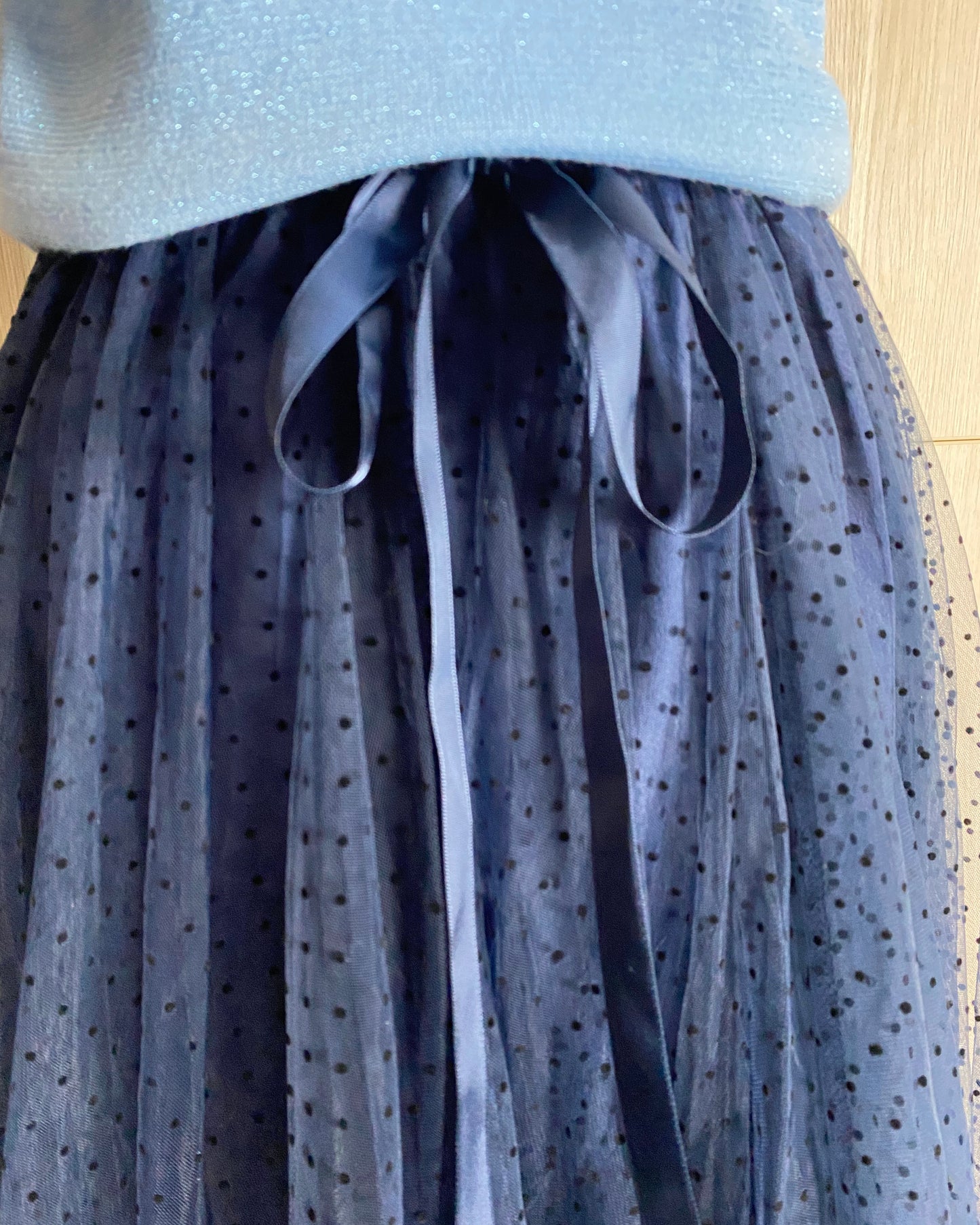 Jupe Tulle Bleu Marine