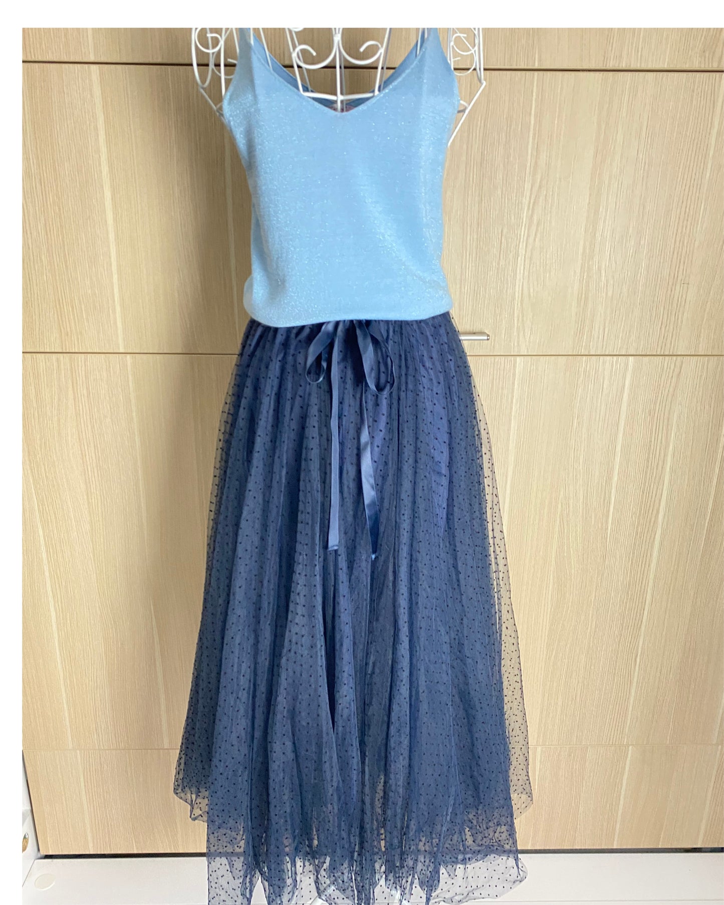 Jupe Tulle Bleu Marine