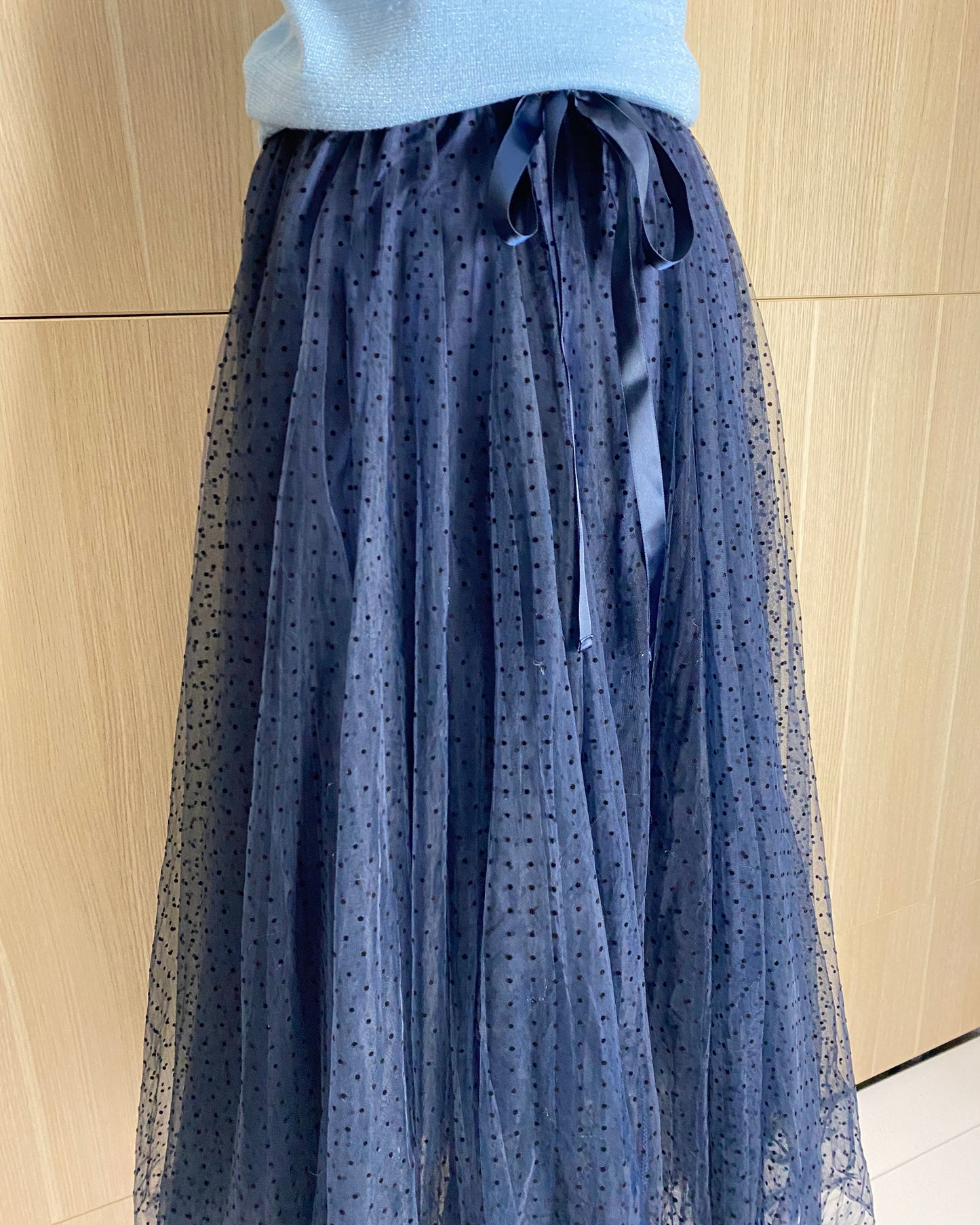 Jupe Tulle Bleu Marine