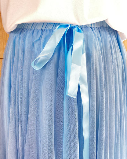Jupe Tulle Bleu Ciel