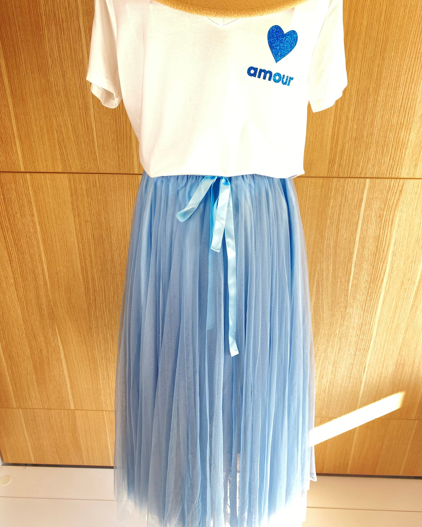 Jupe Tulle Bleu Ciel