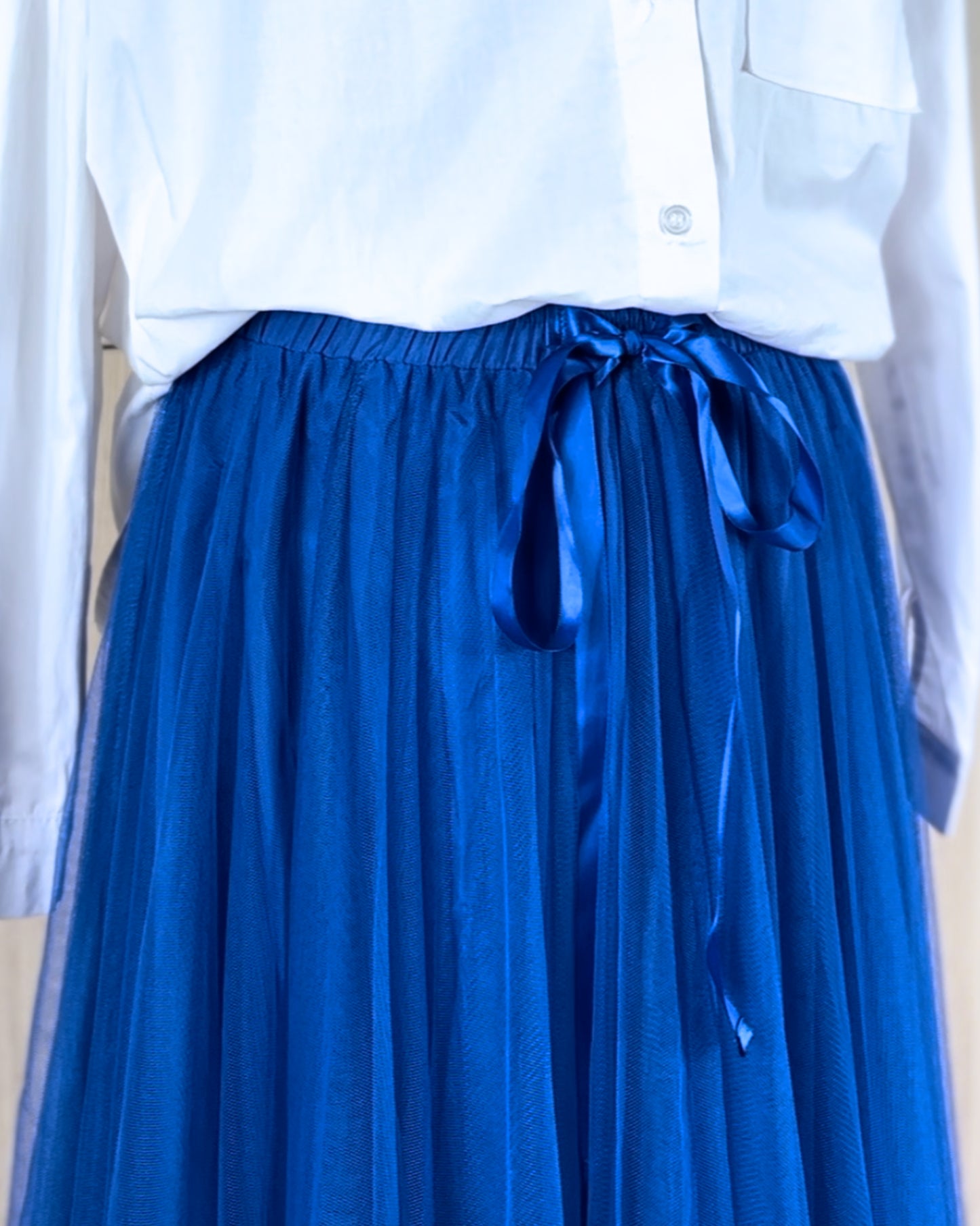 Jupe Tulle Bleu Roi