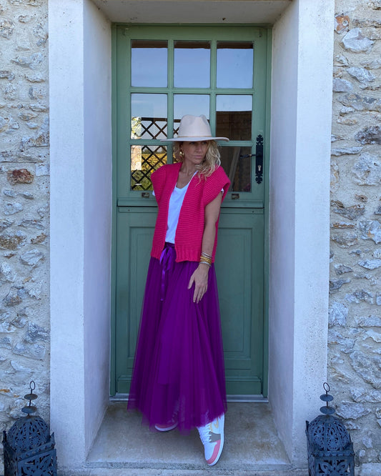 Jupe Tulle Violette