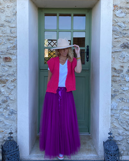 Jupe Tulle Violette