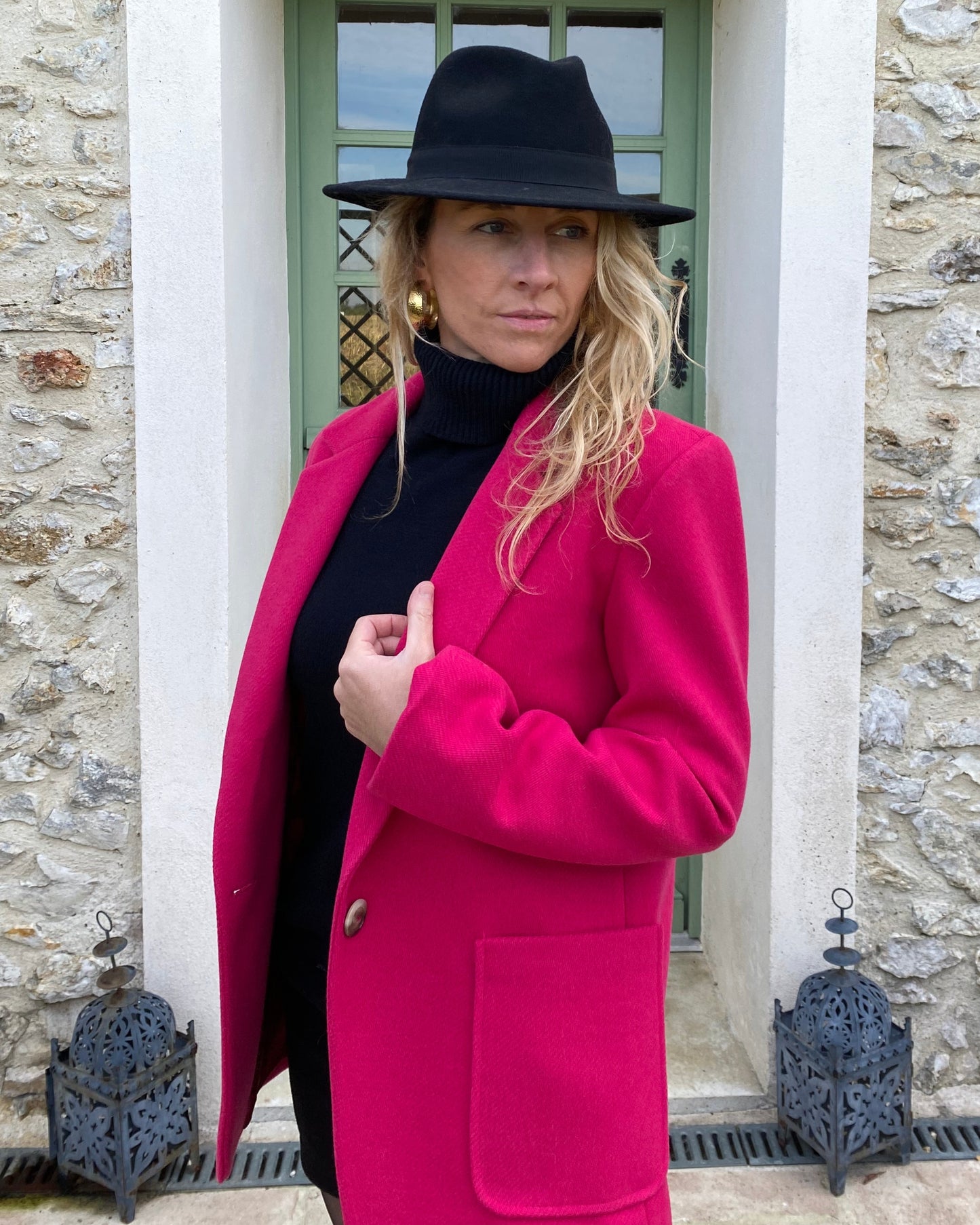 Veste Fushia Laine