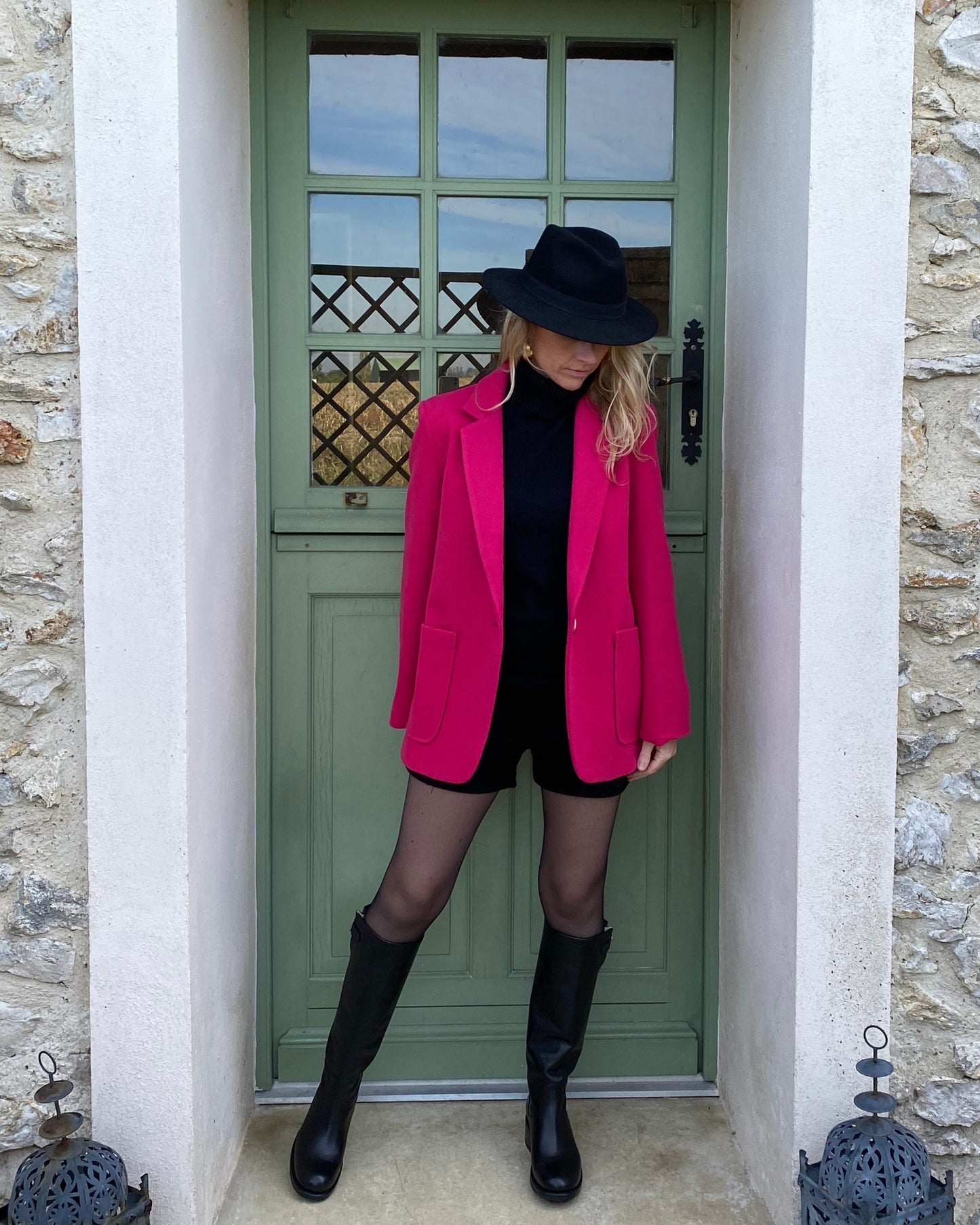 Veste Fushia Laine