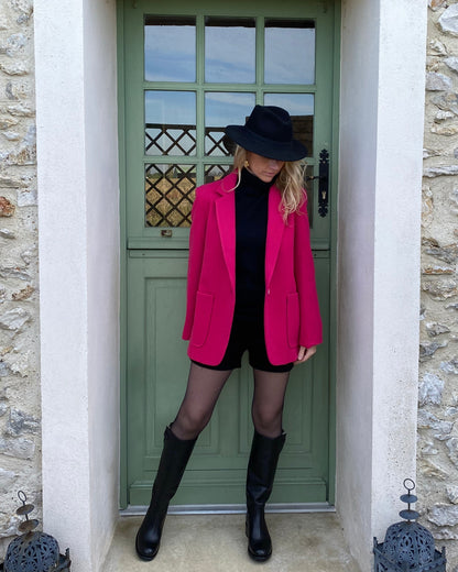 Veste Fushia Laine