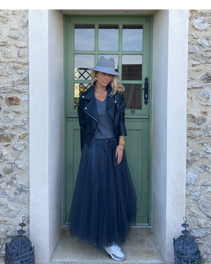 Jupe Tulle Grise